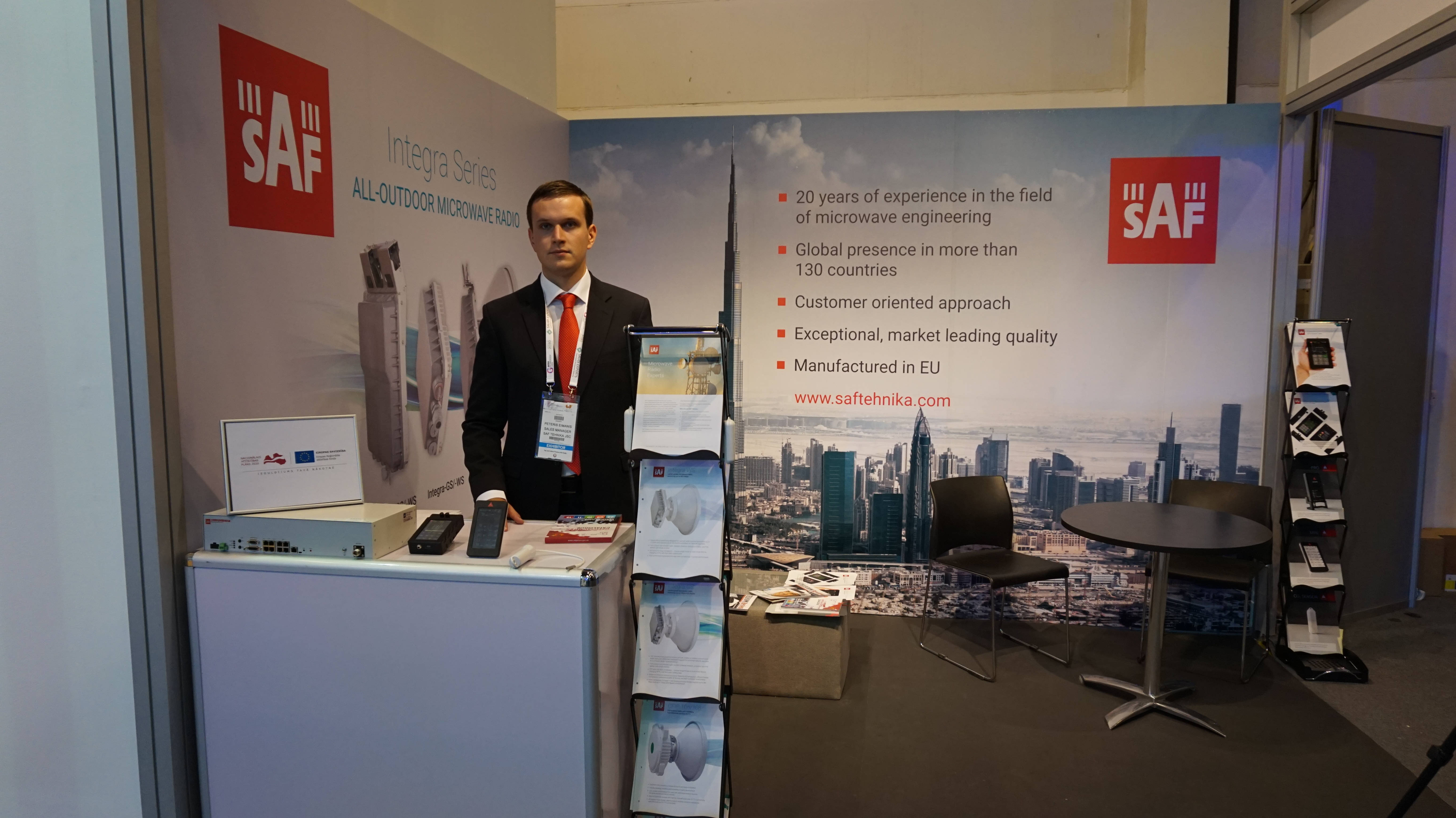 SAF Tehnika at GITEX