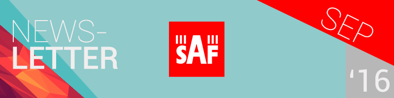SAF Newsletter September 2016